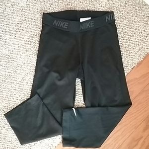Black Nike Spandex Crop Pants size XS